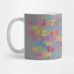 ABC Colorful Smile face Puzzle Mug